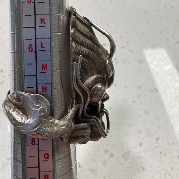Sterling Silver Dragon Statement Ring - Picture 8 of 8